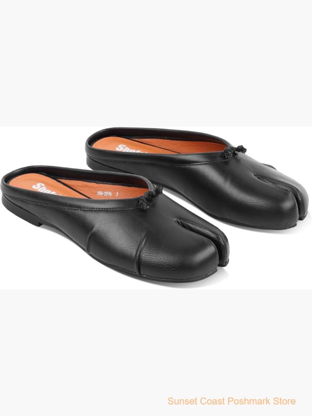 Split Toe Tabi Mule Flats Slip On Walking Ballerina Barefoot Slippers